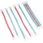 Kolink Core Adept Braided Cable Extension Kit - Brilliant White/Neon Blue/Pure Pink - (PGW-AC-KOL-085)