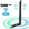 Powertech ��������� Usb ���������� ������� 1300Mbps, 2.4/5GHz - (PT-1132)