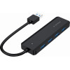 Gembird 4-Port Usb 3.1 (Gen 1) Hub Black - (UHB-U3P4P-02)