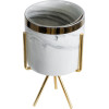 GloboStar Artificial Garden Alaska ������������ �������� ����� ������� - Flower Pot ����� �� ����� ��������� ���� ��� ������ ������������ �8 x �15cm - (20565)