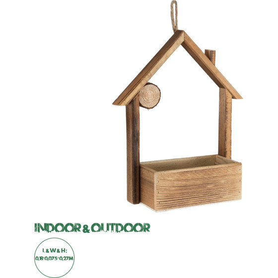 GloboStar Artificial Garden Alsace �������� ������������ ������ ����� ������� - Flower Pot ���� �18 x �7.5 x �27cm - (20552)