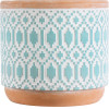 GloboStar Artificial Garden Delhi ������������ �������� ����� ������� - Flower Pot ������� �� ����� ��� ���� �14.5 x �13cm - (20523)
