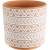GloboStar Artificial Garden India ������������ �������� ����� ������� - Flower Pot ����� �� ��������� �14.5 x �13.5cm - (20497)