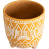 GloboStar Artificial Garden Jaipur ������������ �������� ����� ������� - Flower Pot ��������� �� ����� �16 x �16cm - (20506)