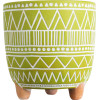 GloboStar Artificial Garden Kenya ������������ �������� ����� ������� - Flower Pot ������� �� ����� �16 x �16cm - (20507)