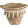 GloboStar Artificial Garden Santorini ������������ ������ ����� ������� - Flower Pot ���� �� ����� �17 x �16cm - (20572)
