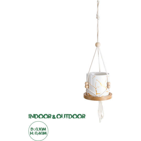 GloboStar Artificial Garden Usboa �������� ������������ �������� ����� ������� - Flower Pot ����� �� ������ ������������ ��� ���� ������ ���� �10 x �40cm - (20545)