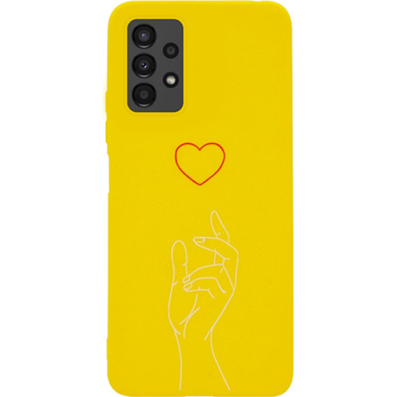 Vivid Case Matte Tpu Samsung Galaxy A13 4G Heart - (VICOLOUR213-4)