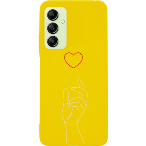 Vivid Case Matte Tpu Samsung Galaxy A14 4G/5G Heart - (VICOLOUR292-4)