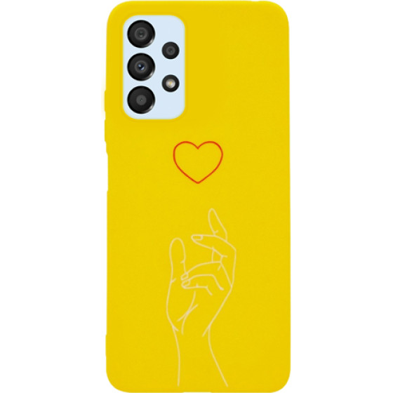 Vivid Case Matte Tpu Samsung Galaxy A33 5G Heart - (VICOLOUR214-4)