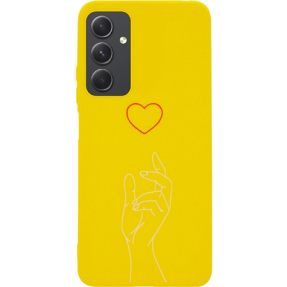 Vivid Case Matte Tpu Samsung Galaxy A34 5G Heart - (VICOLOUR278-4)