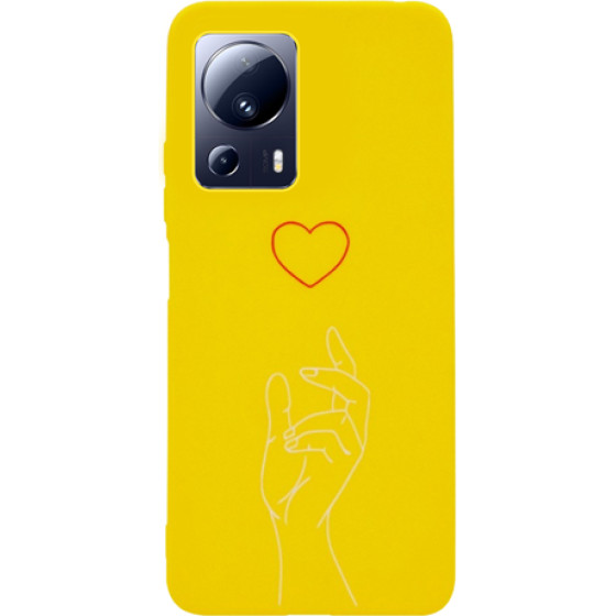 Vivid Case Matte Tpu Xiaomi 13 Lite Heart - (VICOLOUR295-4)