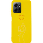 Vivid Case Matte Tpu Xiaomi Redmi Note 12 4G Heart - (VICOLOUR284-4)