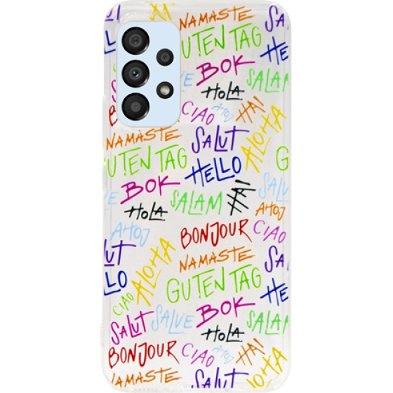 Vivid Case Slim Tpu Samsung Galaxy A33 5G Letters - (VISLIM214-1)