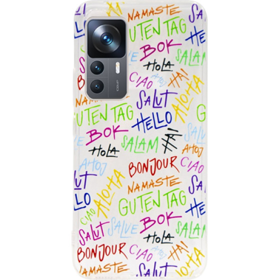 Vivid Case Slim Tpu Xiaomi 12 Pro Letters - (VISLIM226-1)