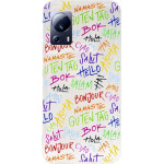 Vivid Case Slim Tpu Xiaomi 13 Lite Letters - (VISLIM295-1)