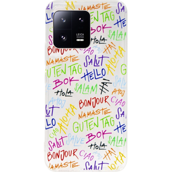 Vivid Case Slim Tpu Xiaomi 13 Pro Letters - (VISLIM294-1)