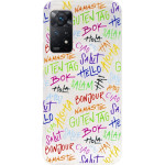 Vivid Case Slim Tpu Xiaomi Redmi Note 11 Pro Letters - (VISLIM222-1)
