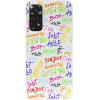 Vivid Case Slim Tpu Xiaomi Redmi Note 11/11s Letters - (VISLIM224-1)