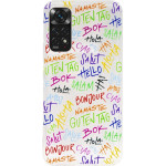 Vivid Case Slim Tpu Xiaomi Redmi Note 11/11s Letters - (VISLIM224-1)
