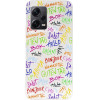 Vivid Case Slim Tpu Xiaomi Redmi Note 12 5G Letters - (VISLIM285-1)
