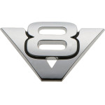 Auto Gs ����������� ���� ������� 3D V8 6x3.8cm 1��� - (20178)