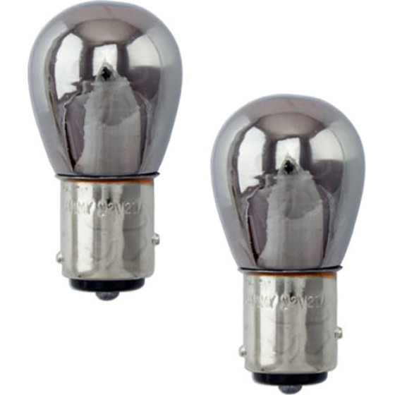Auto Gs ������ S25 12V 21W BA15S AMBER+Chrome X-Tec - (16166)