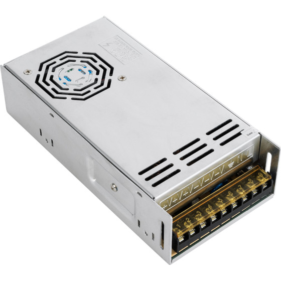 GloboStar ��������� ����������� Pelv ��� �������� Led 400W 33.3A - Ac 220-240V �� Dc 12V - IP20 - �20 x �10 x �5cm - 3 ������ ������� - (73037)