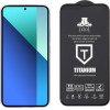 Idol 1991 Tempered Glass Xiaomi Note 13 4G 6.67'' 9H 0.25mm Titanium Semi Curved Full Glue BLACK