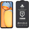 Idol 1991 Tempered Glass Xiaomi Redmi 13C 6.74'' 9H 0.25mm Titanium Semi Curved Full Glue BLACK