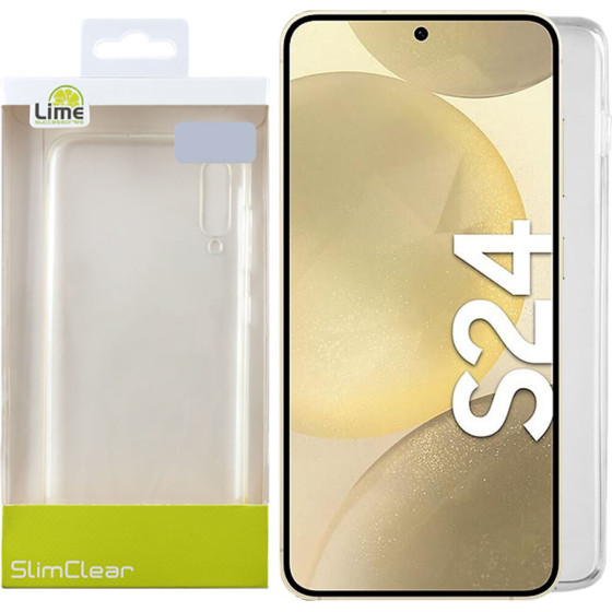 Lime Successories Lime ���� Samsung S24 5G 6.2'' Slimclear Premium Tpu Camera Guard �������