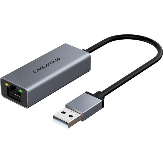 Cabletime ���������� ������� CT-AML100, USB, 100MBps Ethernet, ����