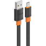 Celebrat ������� Micro Usb �� Usb CB-33M, flat, 10.5W, 1m, ����� - (CB-33A-M-BK)