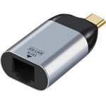 Powertech ���������� ������� USB-C, 1000MBps Ethernet, ���� - (PTH-095)