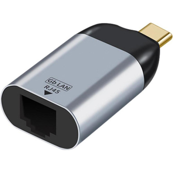 Powertech ���������� ������� USB-C, 1000MBps Ethernet, ���� - (PTH-095)