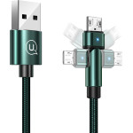 Usams ������� Micro Usb �� Usb SJ478, ��������������, 10W, 1m, ������� - (SJ478USB02)