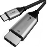 Cabletime ������� USB-C �� Displayport CT-CMDP2, 4K/30Hz, 1.2m, ����� - (CT-CMDP2-S1.2S)