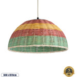 GloboStar Caballeros Boho �������� ��������� ������ �������� 1 x E27 AC220-240V IP20 - �40 x �20cm - ������� �� ������� ��� ������� ������ ������� ������ ������� - 5 ������ ������� - (02060)