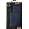 Idol 1991 ���� Samsung S24 5G 6.2'' ANTI-Rfid Leather Smart Wallet Camera Guard BLUE