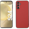 Volte-Tel ���� Samsung S24 5G 6.2'' Carbon Lift Full Camera Protection RED