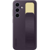 Samsung Standing Grip Case Galaxy S24 Dark Violet - (EF-GS921CEEGWW)