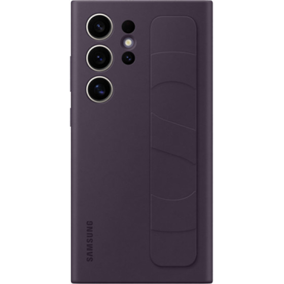 Samsung Standing Grip Case Galaxy S24 Ultra Dark Violet - (EF-GS928CEEGWW)