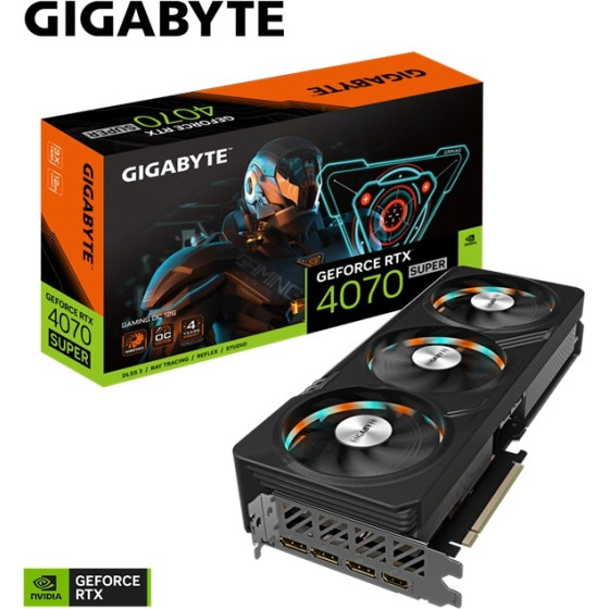 Gigabyte Vga GV-N407SGaming OC-12GD, 12GB, GDDR6X - (N407SGaming OC-12GD)