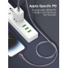 Ldnio ������� Lightning �� USB-C LC651I, 30W, 1m, �����