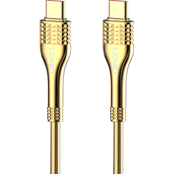 Ldnio ������� USB-C �� USB-C LC651C, 65W, 1m, �����