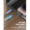 Ldnio ������� USB-C �� USB-C LC672C, 65W PD, 2m, ����