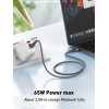 Ldnio ������� USB-C �� USB-C LC861C, 65W PD, 1m, ����