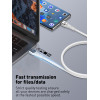 Ldnio ������� USB-C �� USB-C LC861C, 65W PD, 1m, ����