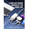 Ldnio ������� �������� A4610C, 2x USB-C & 2x USB, 65W, PD/QC, ������