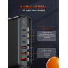 Ldnio ������� �������� A6140C, 3x USB-C/3x USB, 140W, PD/QC, GaN, ������
